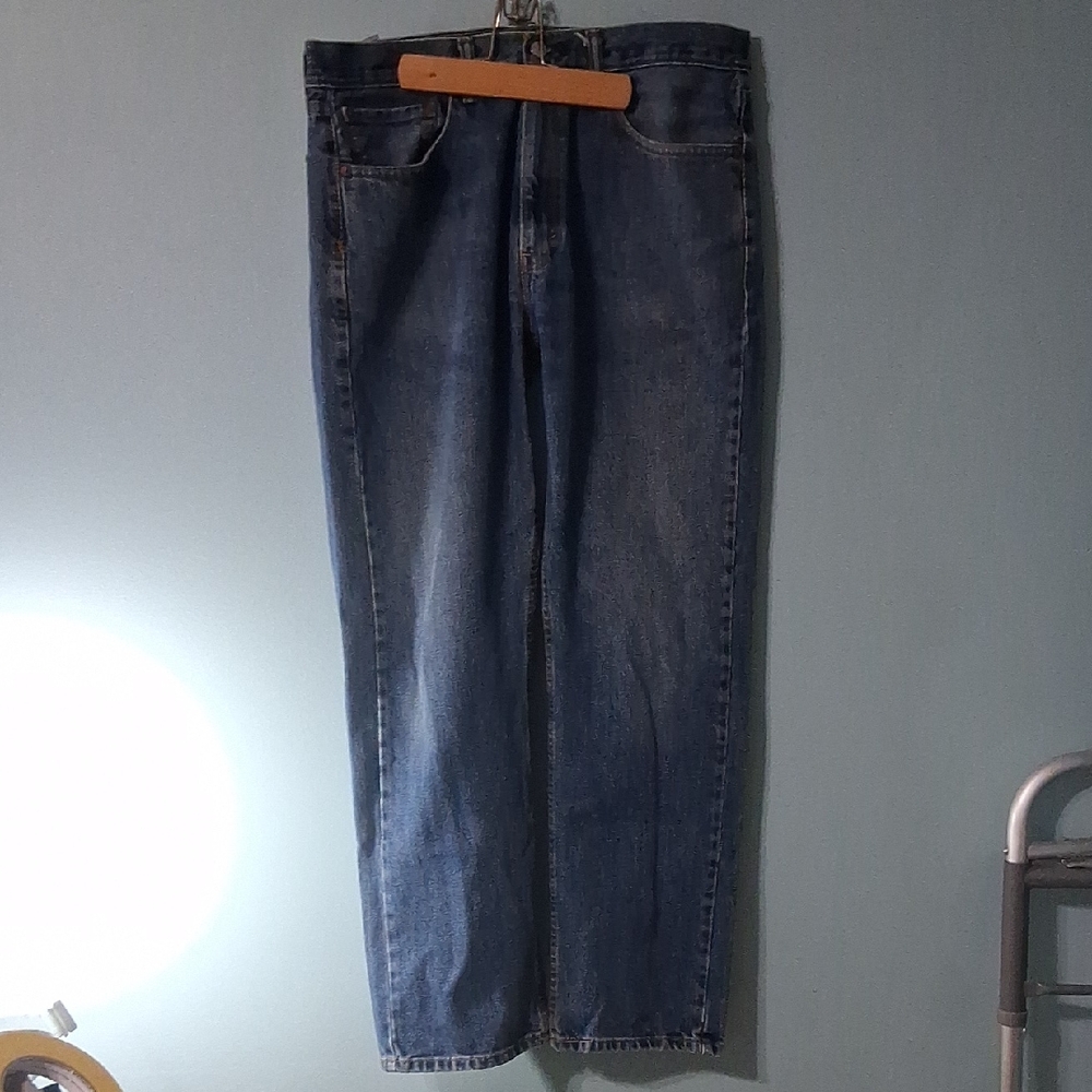 Levi's Men's 505 Straight Blue Jeans 36x32